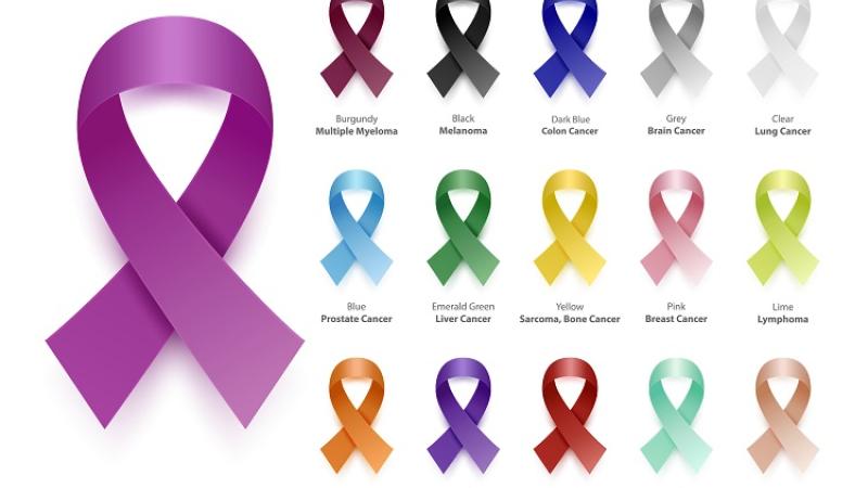 cancer awareness ribbons